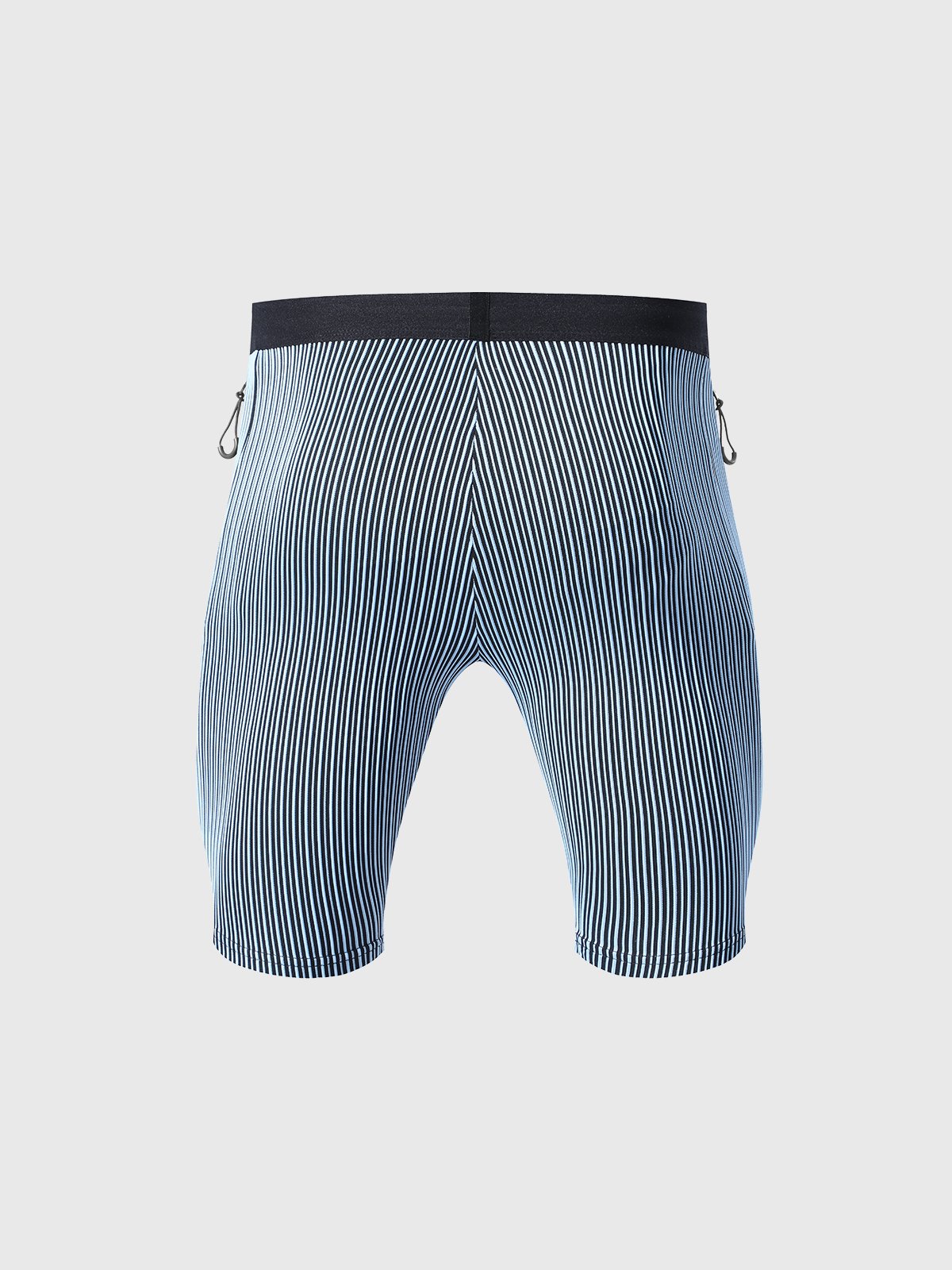 8" Pro Compression Lined Running Shorts with Zip Pockets - Ahaselected
