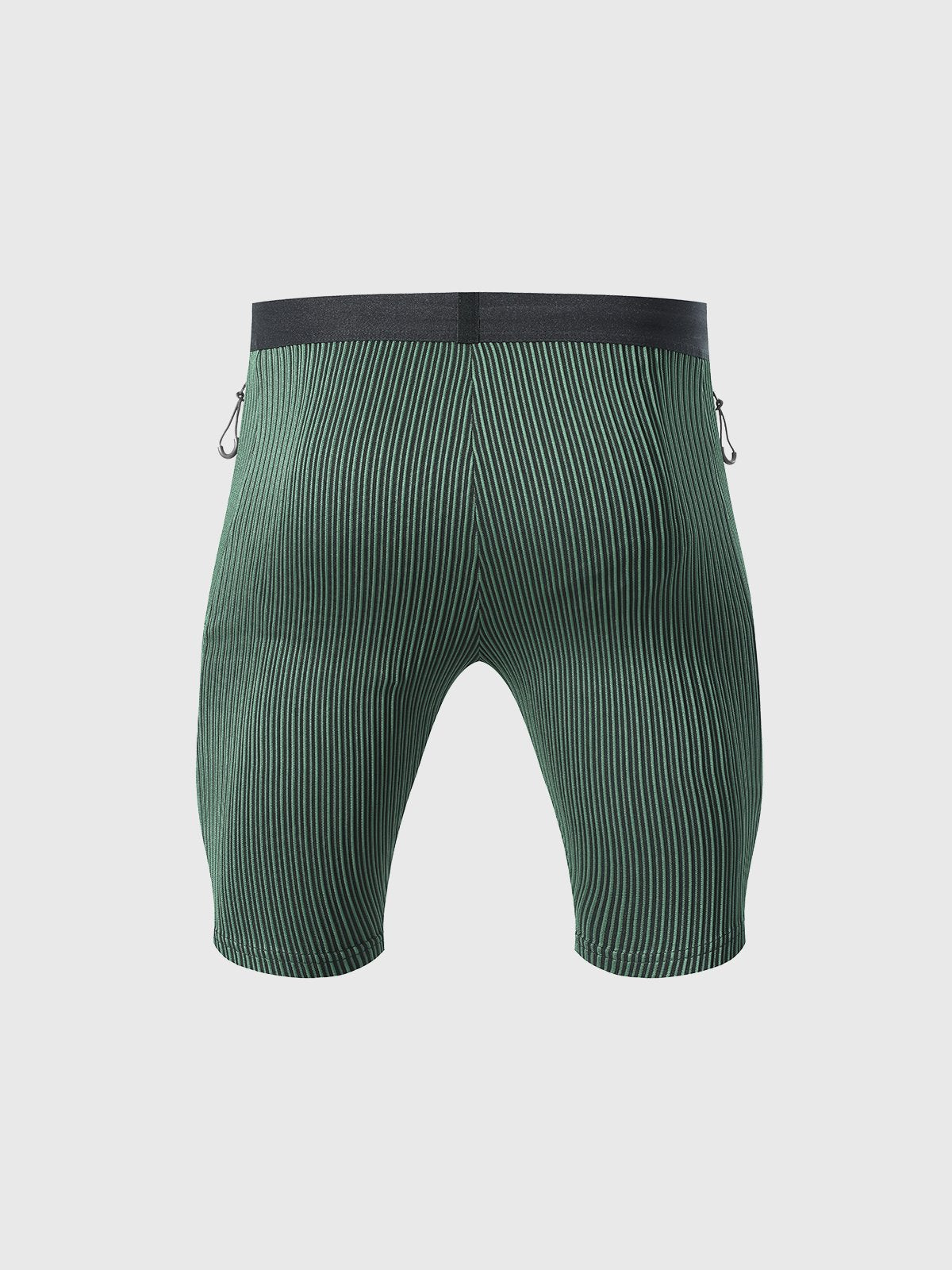 8" Pro Compression Lined Running Shorts with Zip Pockets - Ahaselected