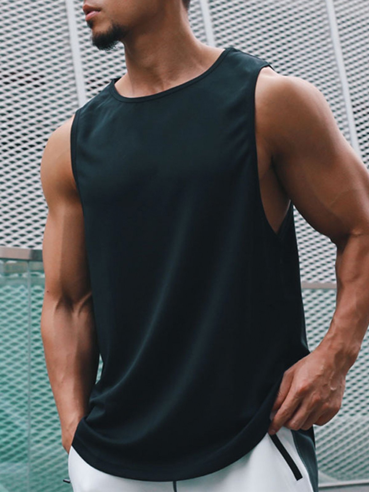 Stay Cool Basic Velocity Sports Mesh Tank - Ahaselected