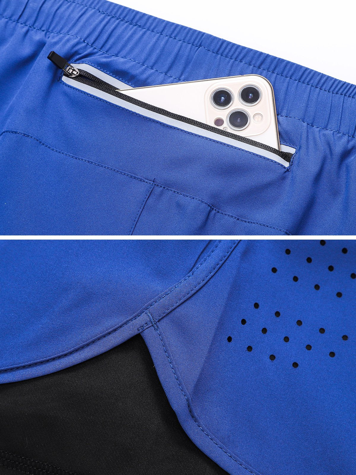 Interval Workout Pant 2 in 1 Compression Tight + Short Combo - Ahaselected