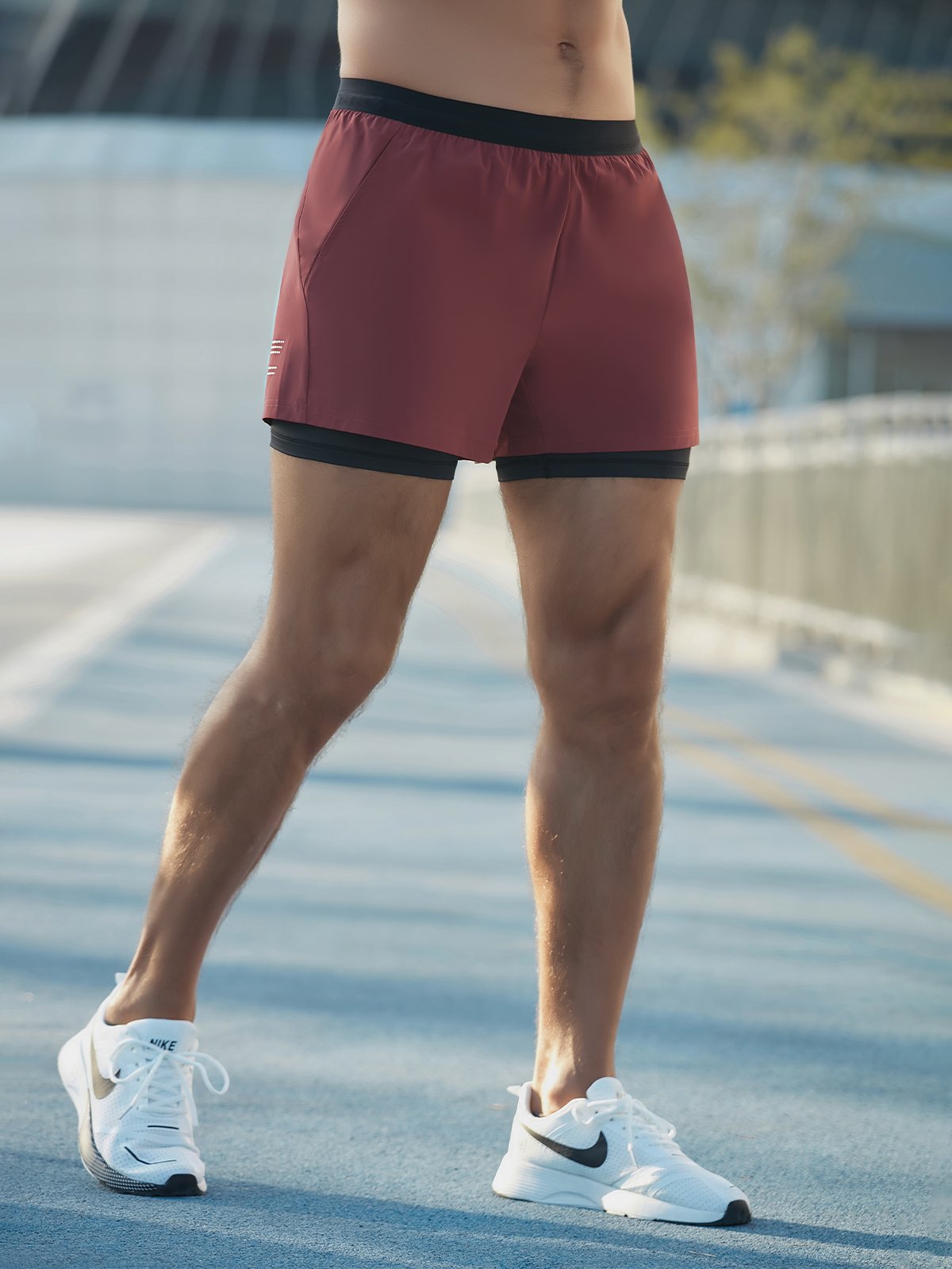 5" Pace Breaker Short 2-in-1 Lined - Ahaselected