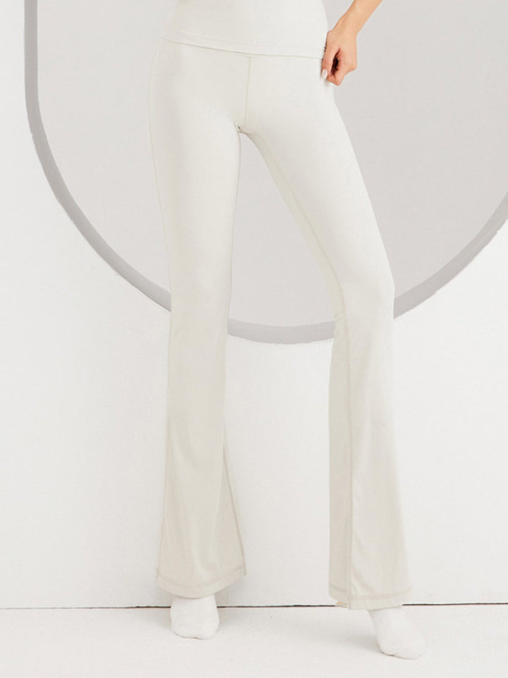 High Waisted 2nd-skin Flare Yoga Leggings
