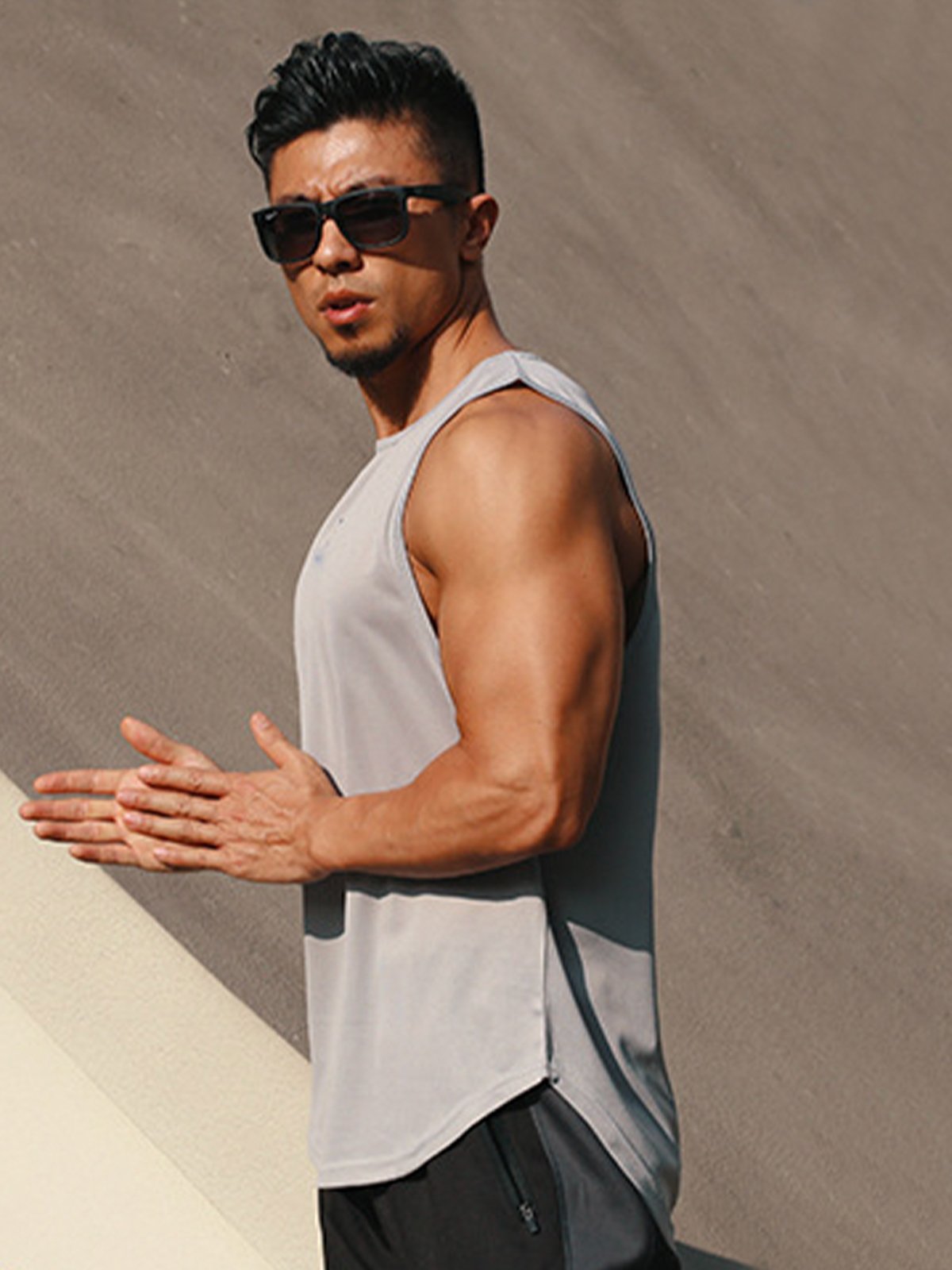 Stay Cool Basic Velocity Sports Mesh Tank - Ahaselected