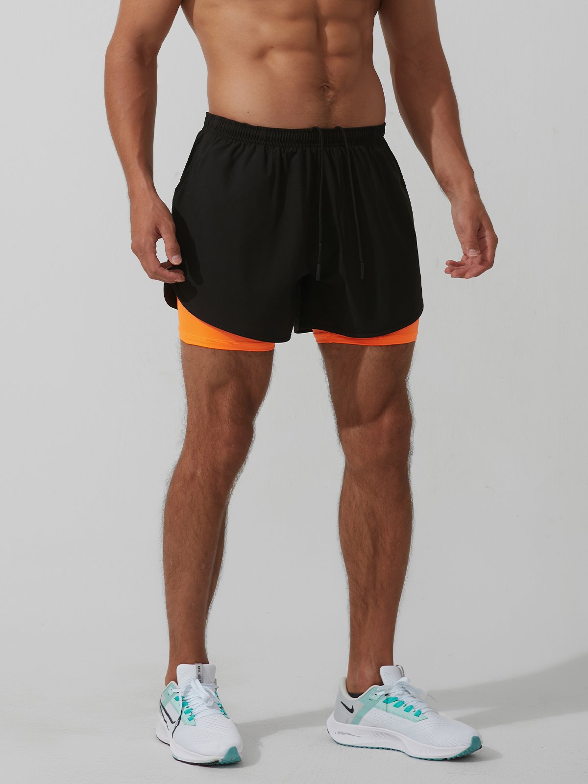 5" Interval Short 2-in-1 Lined - Ahaselected