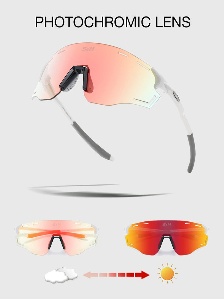 Photochromic Lens Sunglasses Sport All Day