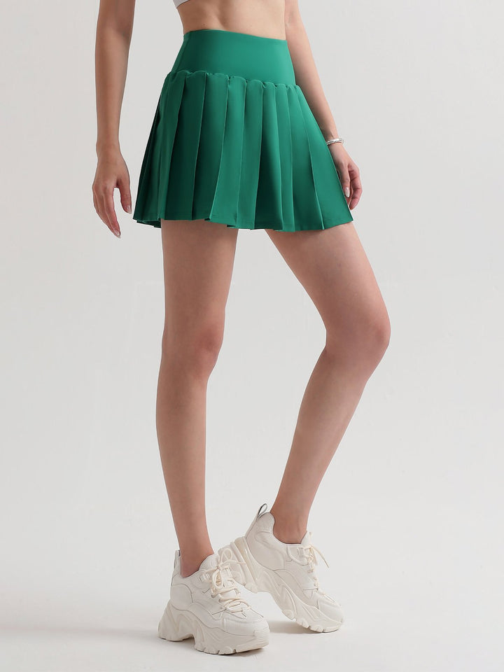 Everyday 2-in-1 Side Pocket Pleated Pickleball/Golf Skirt
