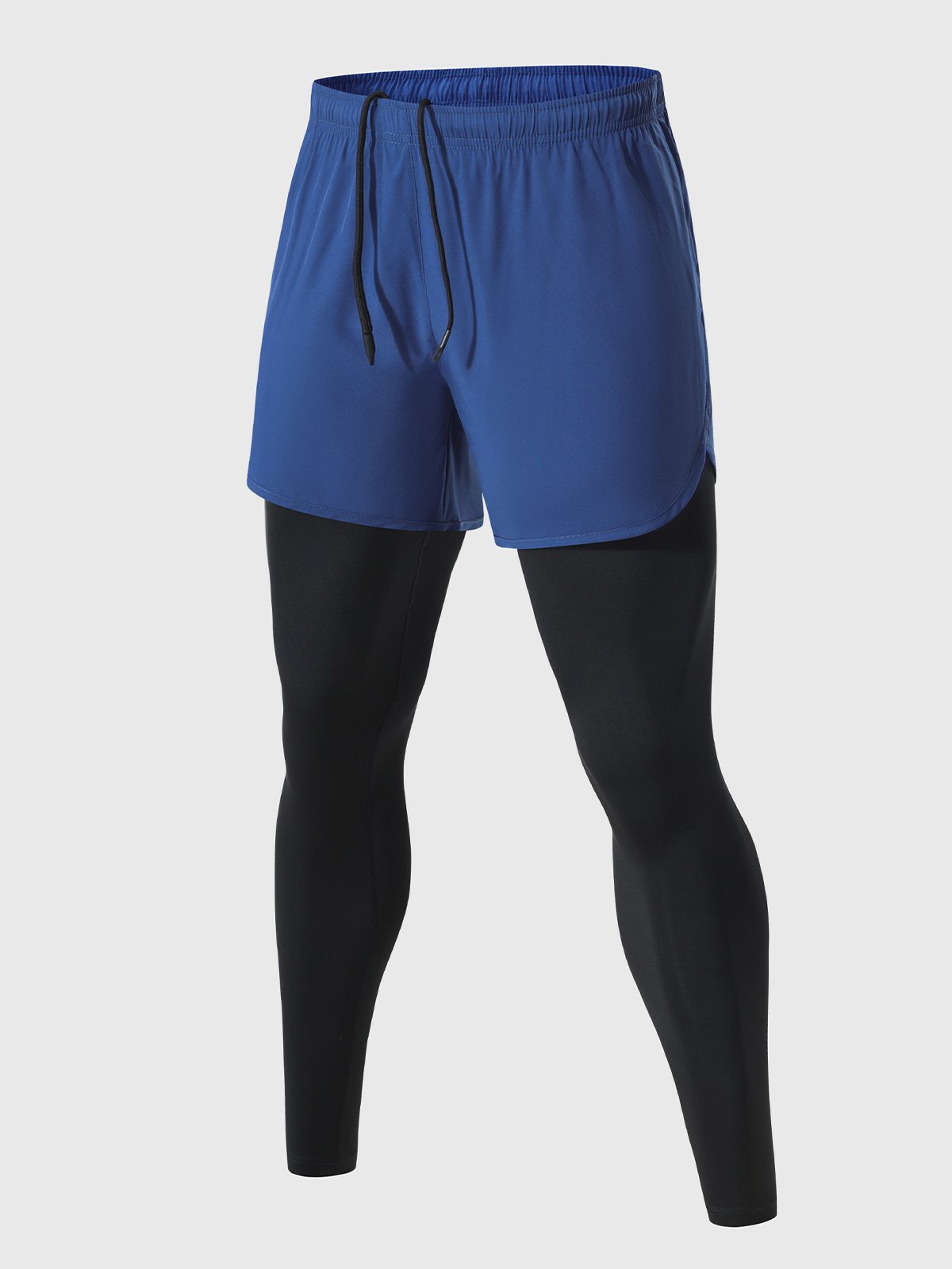Interval Workout Pant 2 in 1 Compression Tight + Short Combo - Ahaselected