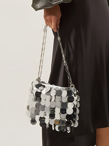 Fashion Sequin Chain Crossbody Bag