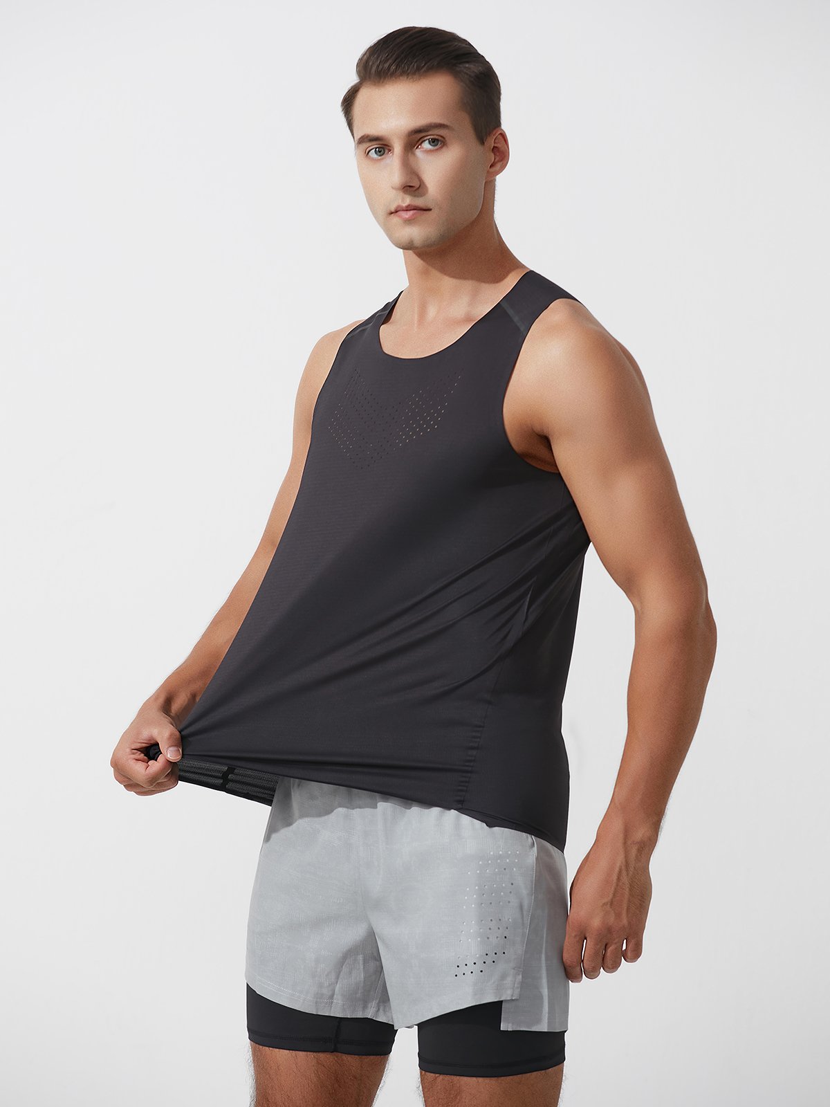Distance Running Tank Seamless Stay Cool For App - Ahaselected