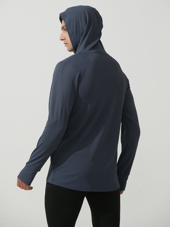 M's Running Hooded Thumbhole Quick Dry Baselayer