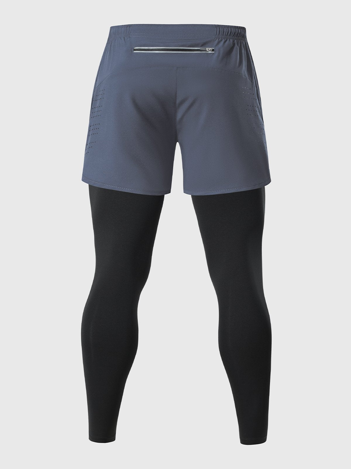Interval Workout Pant 2 in 1 Compression Tight + Short Combo - Ahaselected