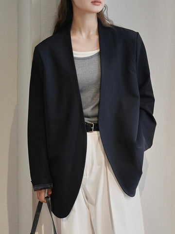 Retro Chic Oversized Blazer