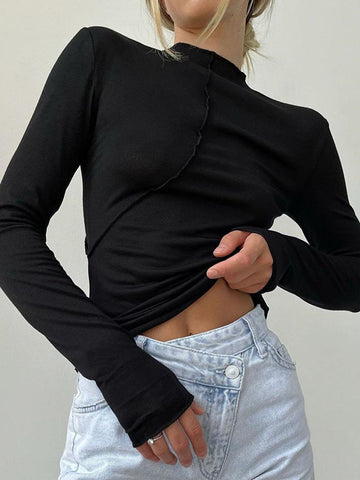 Slim-fit Beveled Edge Base Layer Shirts