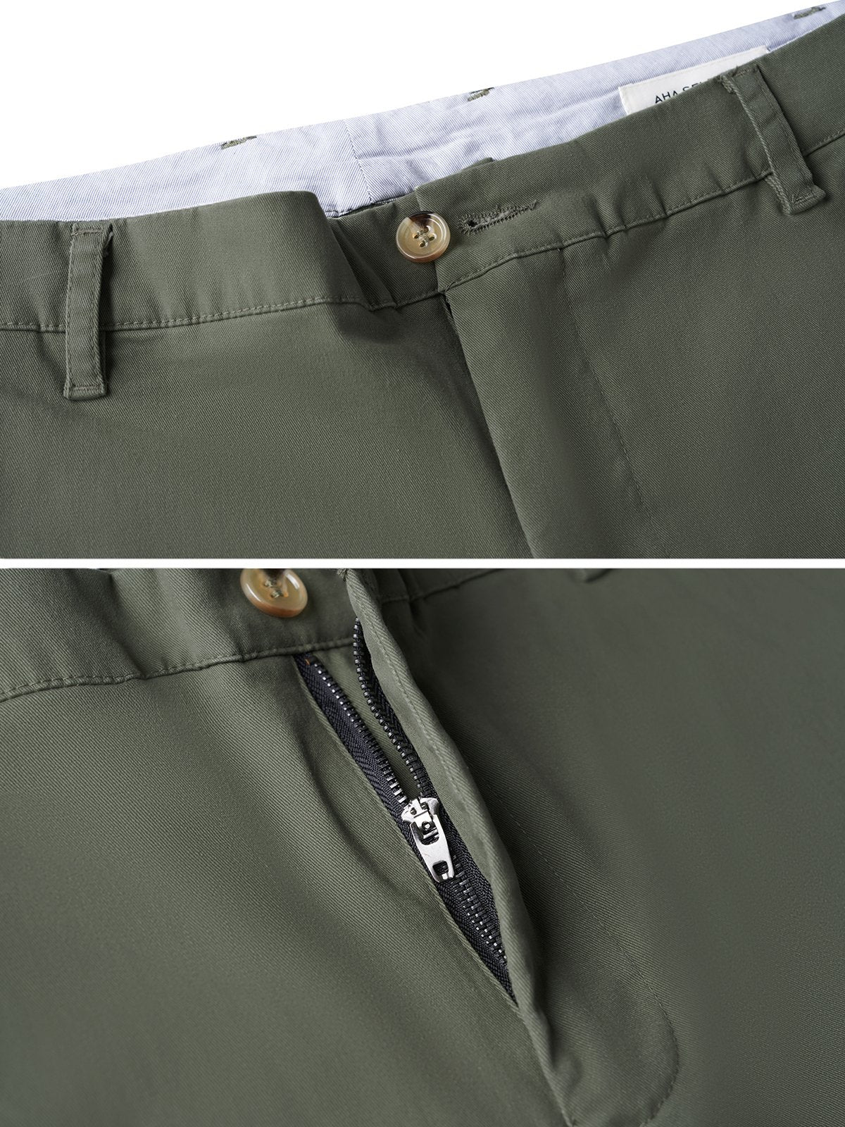 Everyday Stretch Non-Iron Cotton Chino Performance Pocket - Ahaselected
