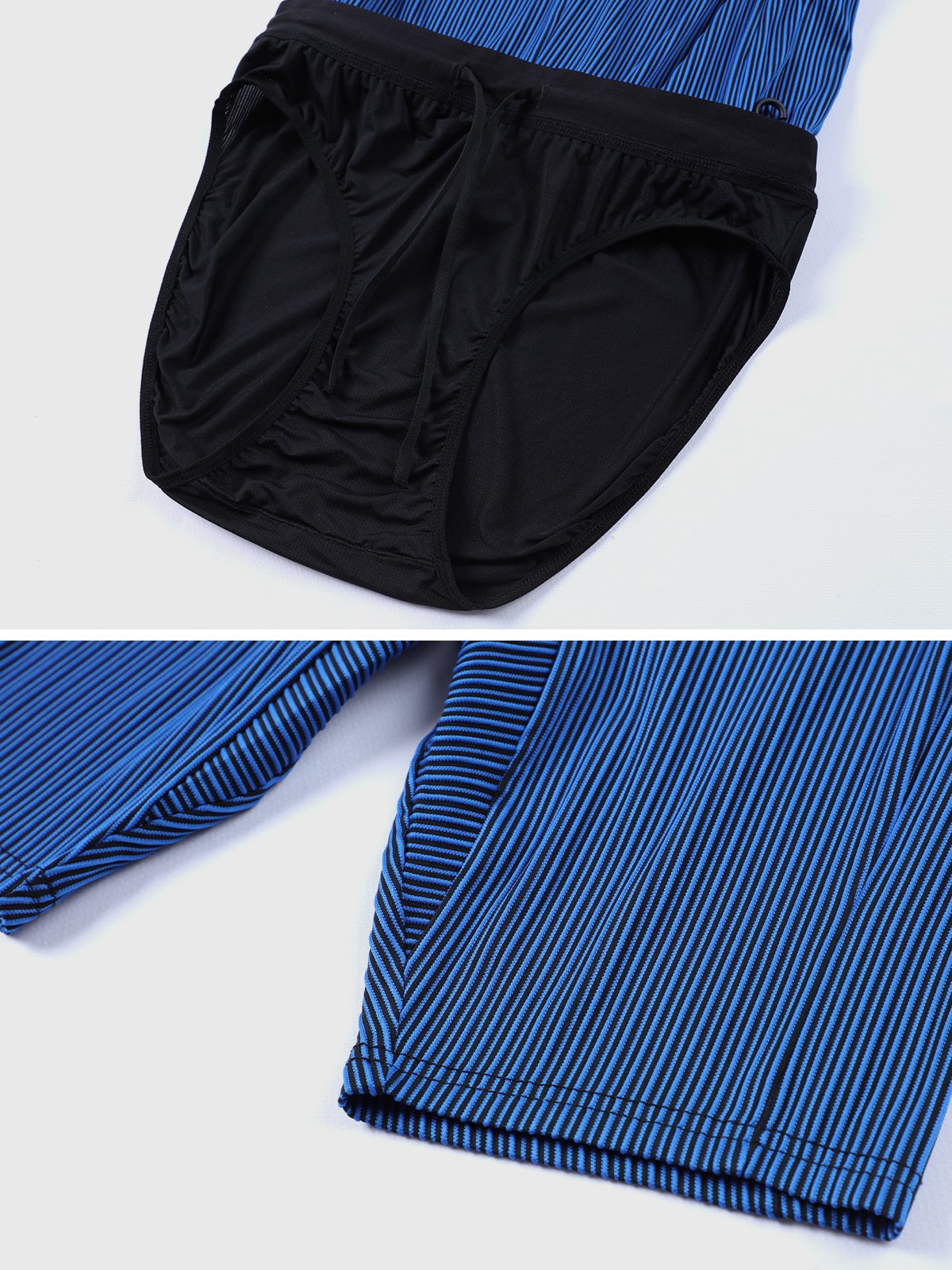 8" Pro Compression Lined Running Shorts with Zip Pockets - Ahaselected