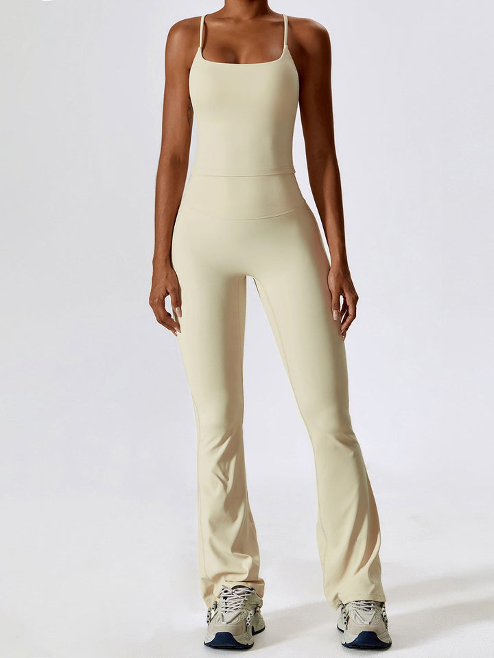 Active Top And Long Pants Set