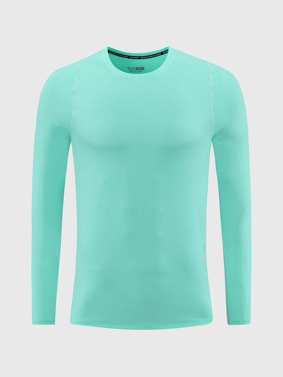 Crewneck Long Sleeve T-Shirt Running Baselayer - Ahaselected