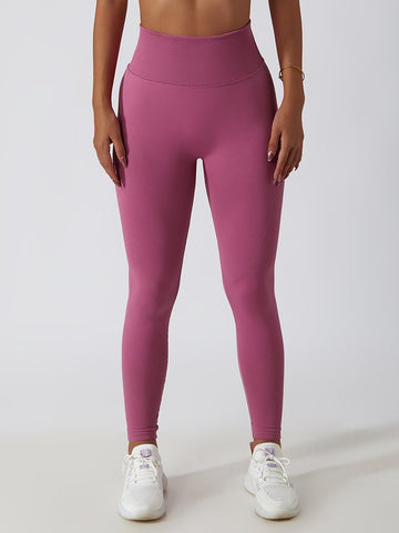 Seamless Mesh High-Rise Hip-lifting Leggings