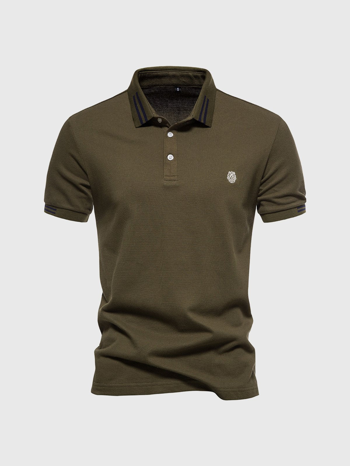 M's Fineline Polo Classic Cotton Pique - Ahaselected