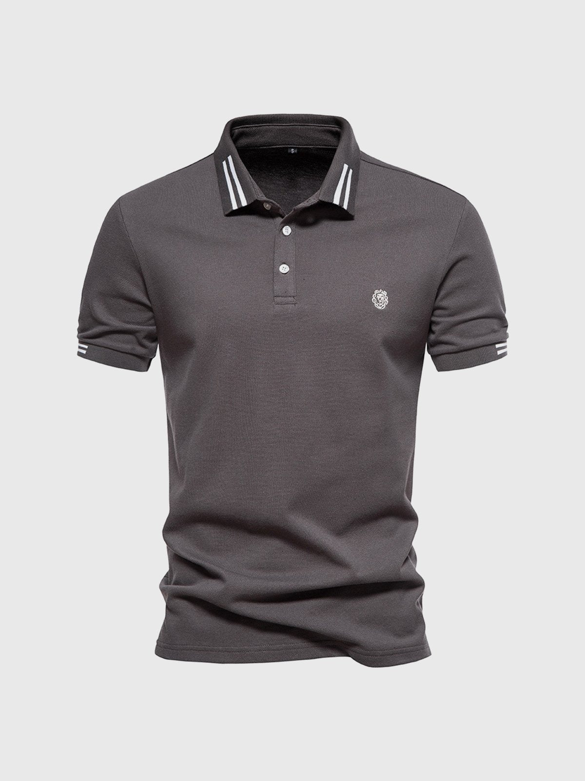 M's Fineline Polo Classic Cotton Pique - Ahaselected