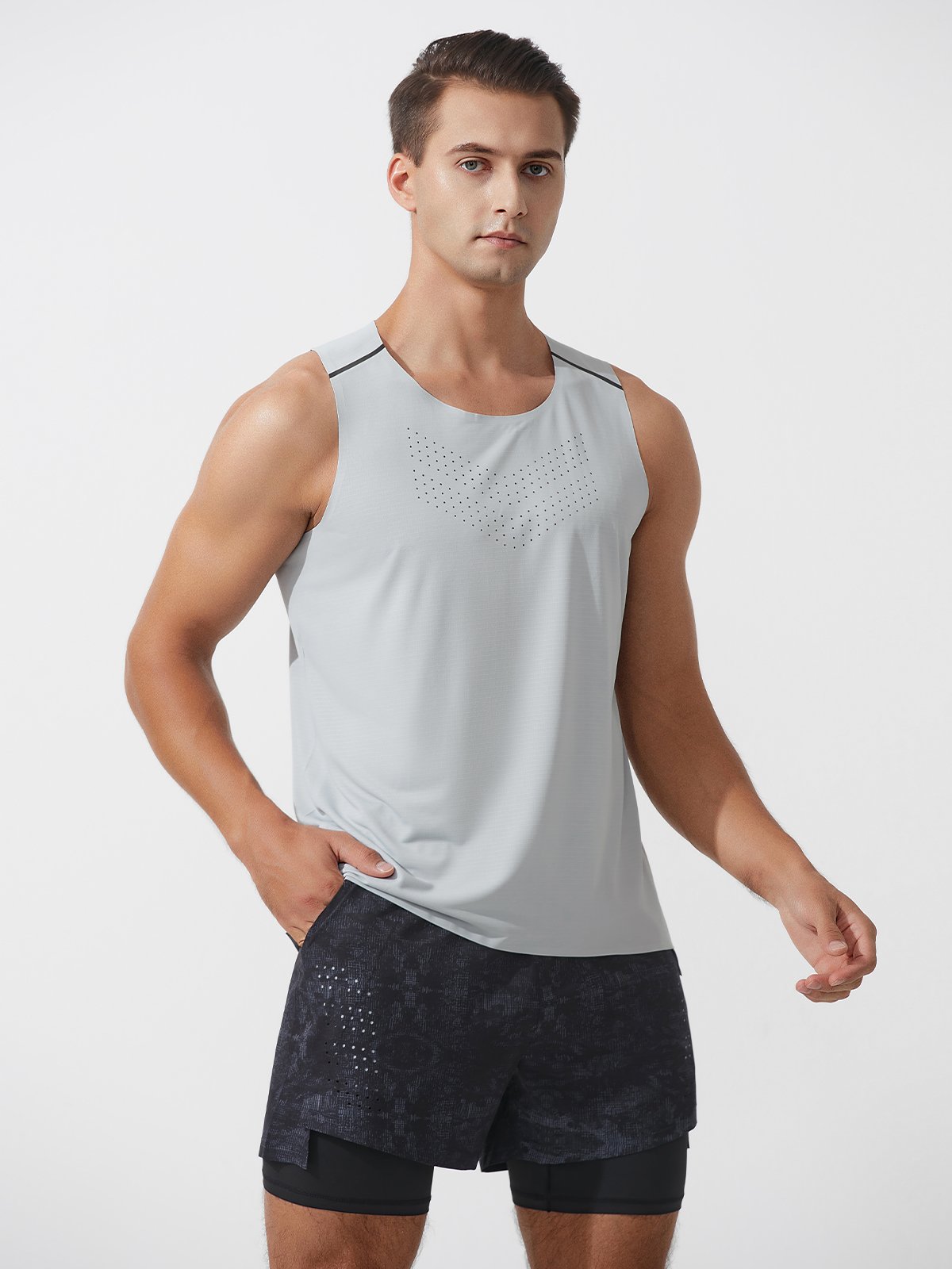 Distance Running Tank Seamless Stay Cool For App - Ahaselected