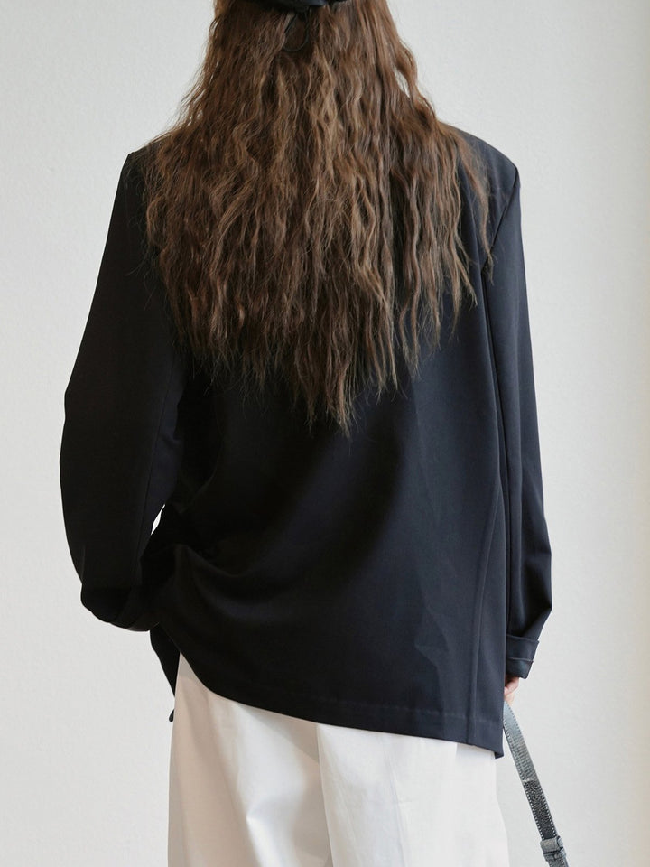 Retro Chic Oversized Blazer