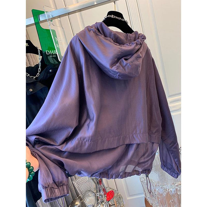 Tencel Zip Shirt Hoodie