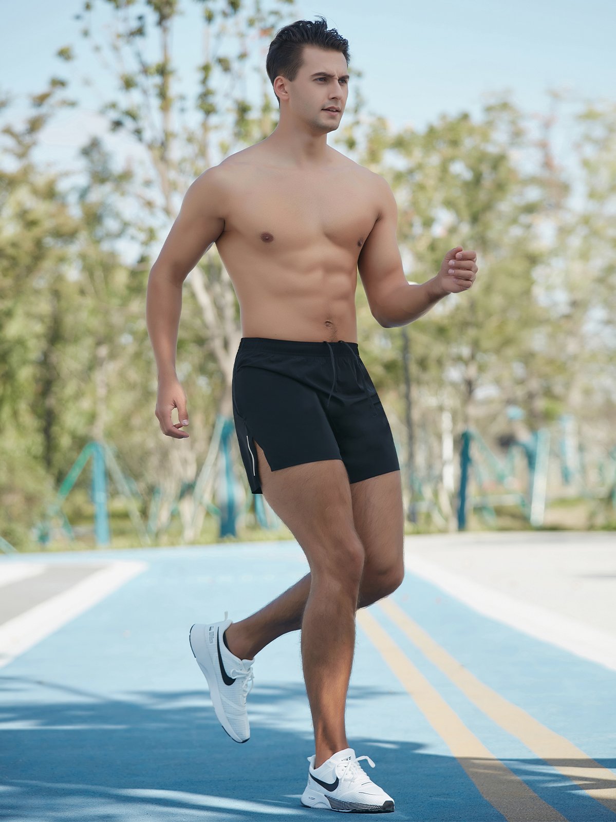 Lightweight Training Lined Short Running Pro - Ahaselected
