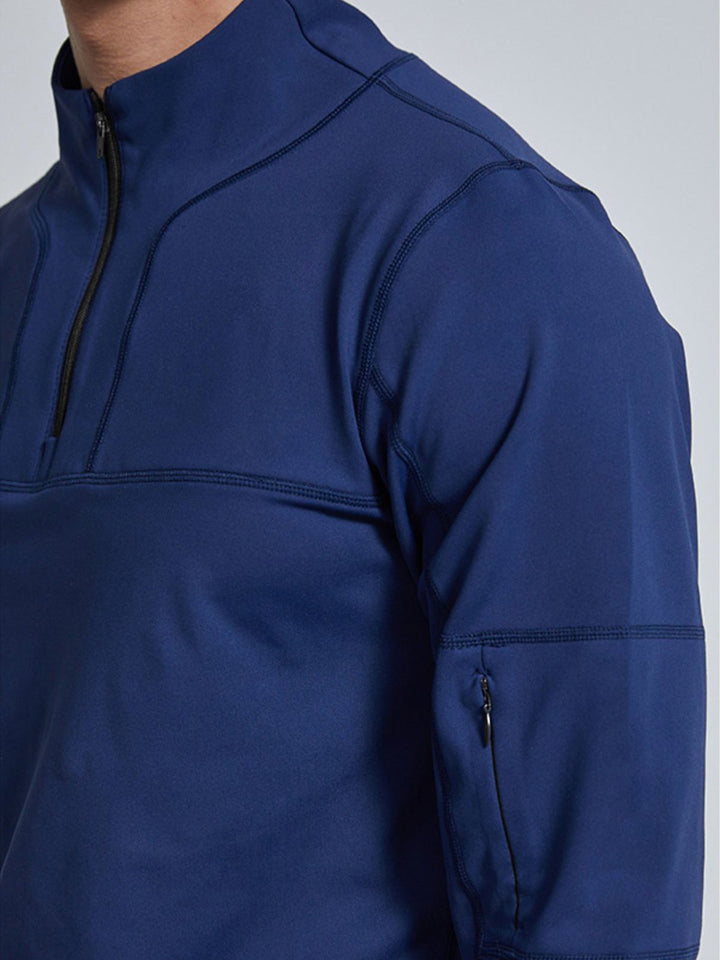 M's Performance Quick Dry Half-Zip Long Sleeves Shirt