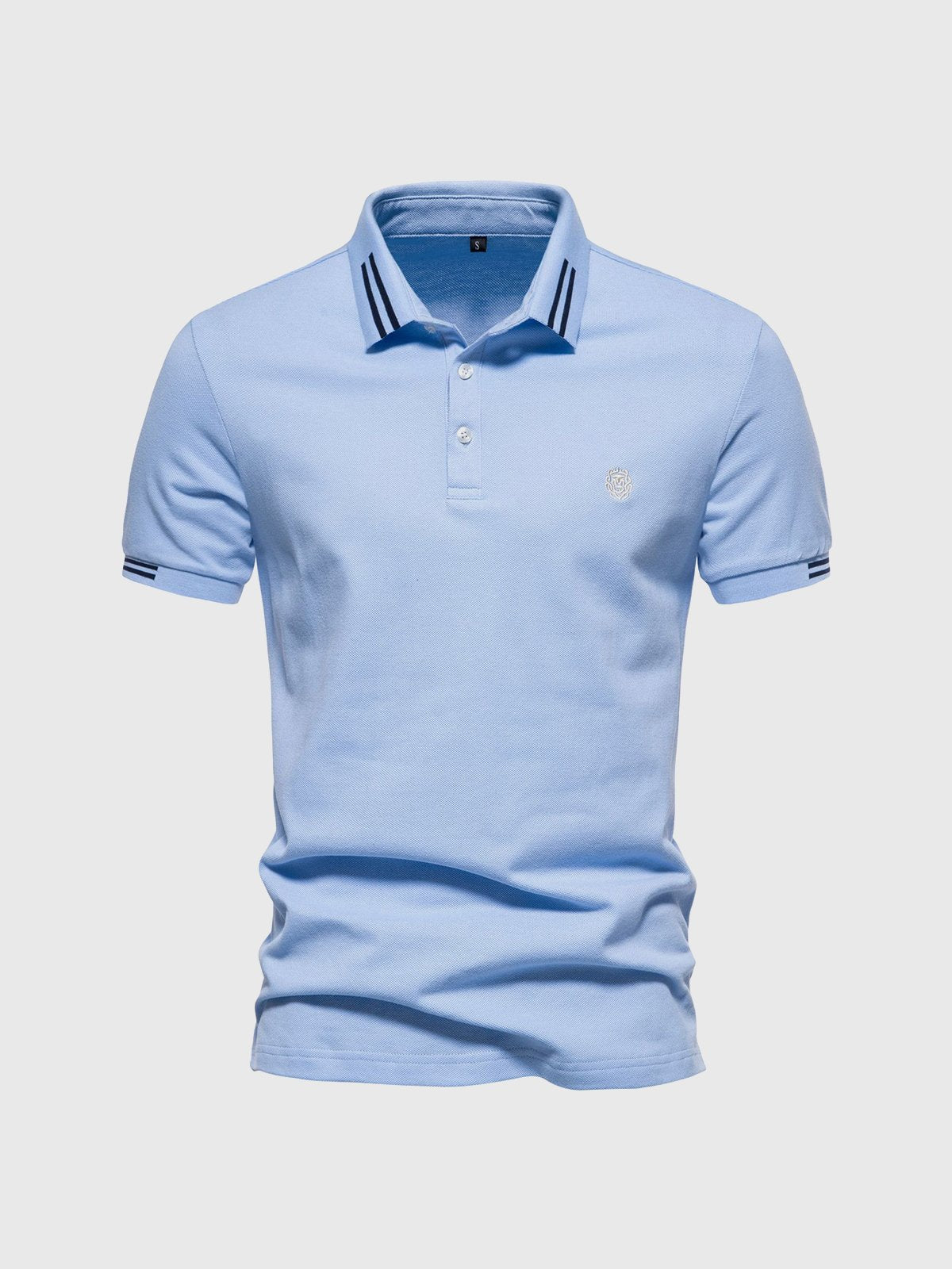 M's Fineline Polo Classic Cotton Pique - Ahaselected