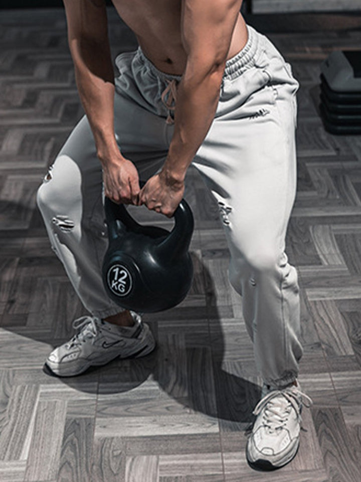 M's Ripped Gym Sweats Pant