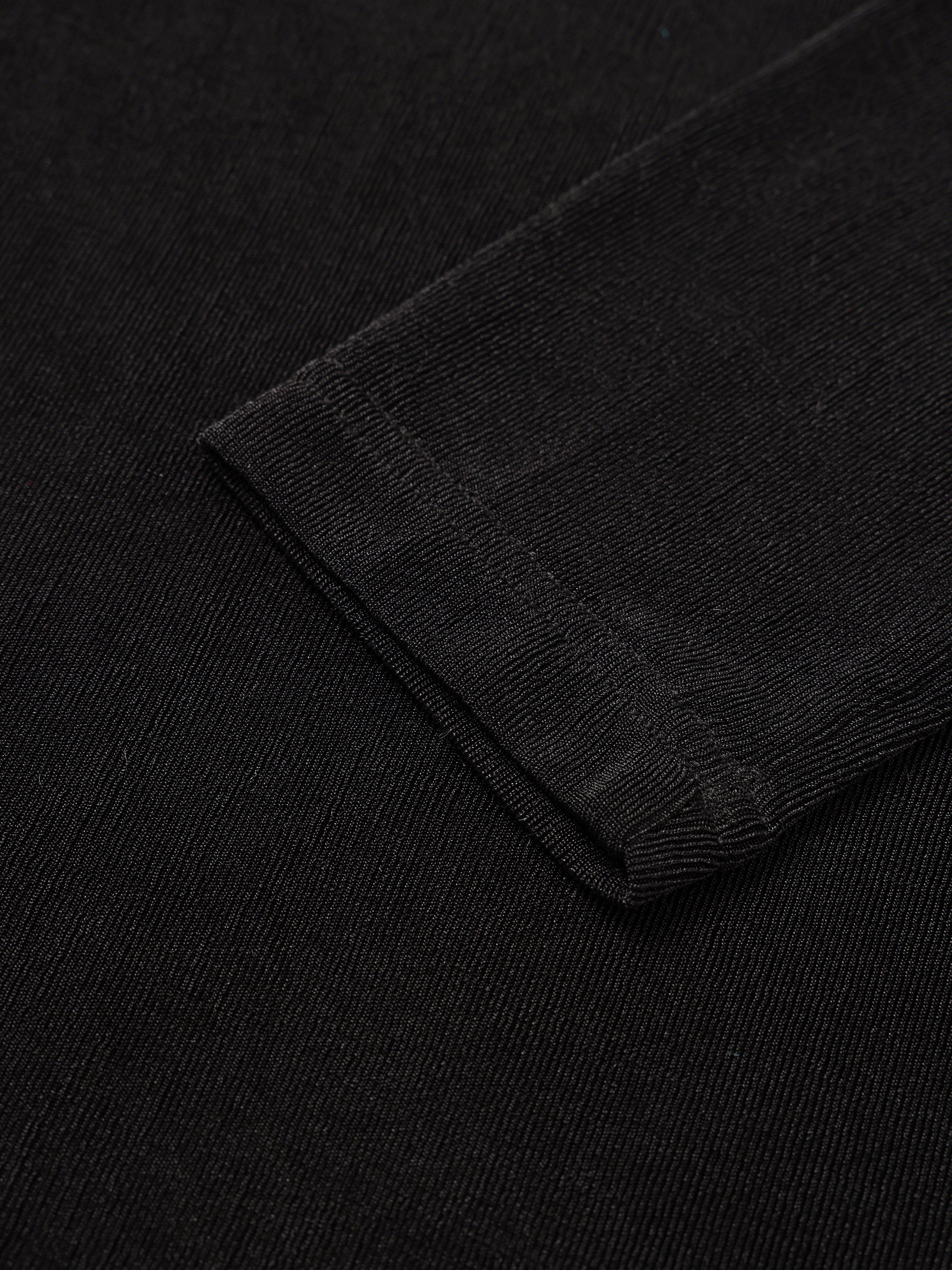 Knitted Turtleneck Pleated Dress - Ahaselected