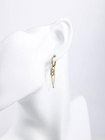 Letter Earrings