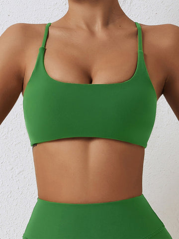 Naked U-neck Strap Yoga Tank Top