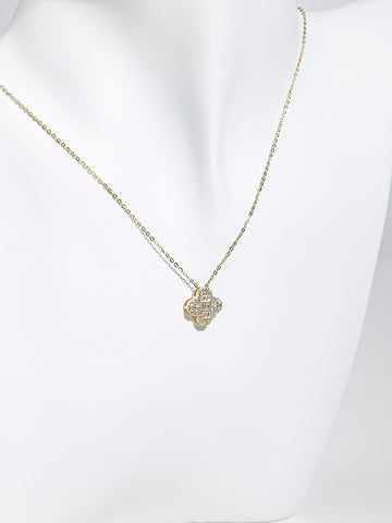 Diamond Petals Necklace