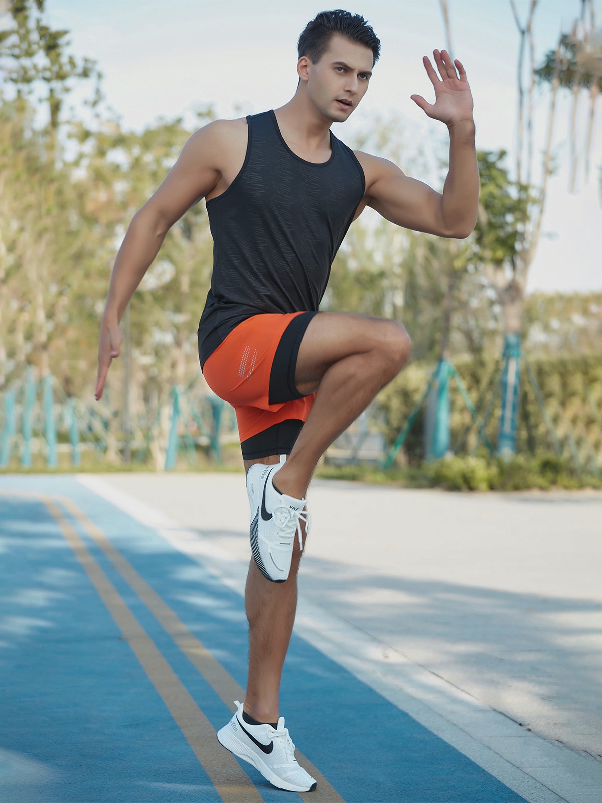 5" Pace Breaker Short 2-in-1 Lined - Ahaselected