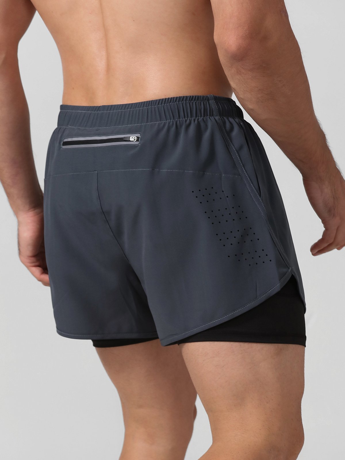 5" Interval Short 2-in-1 Lined - Ahaselected