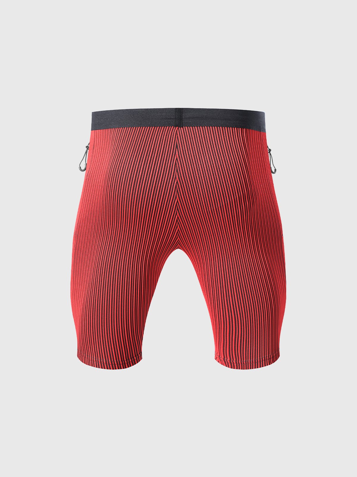 8" Pro Compression Lined Running Shorts with Zip Pockets - Ahaselected