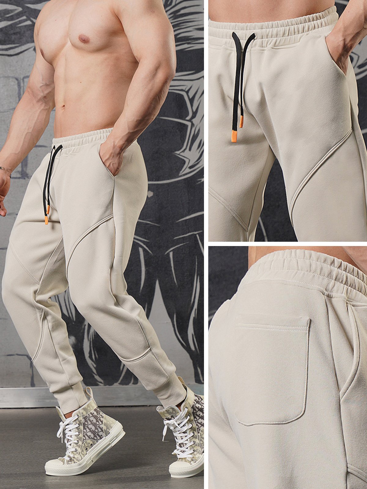 Motion Sweatpant Loose fit Tapered Jogger All Season Essential - Ahaselected