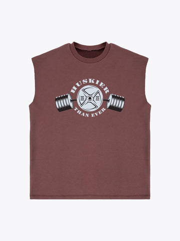 Drop Shoulder Cut Offs Graphic Tank top(Final Sale–No Return or Exchange)