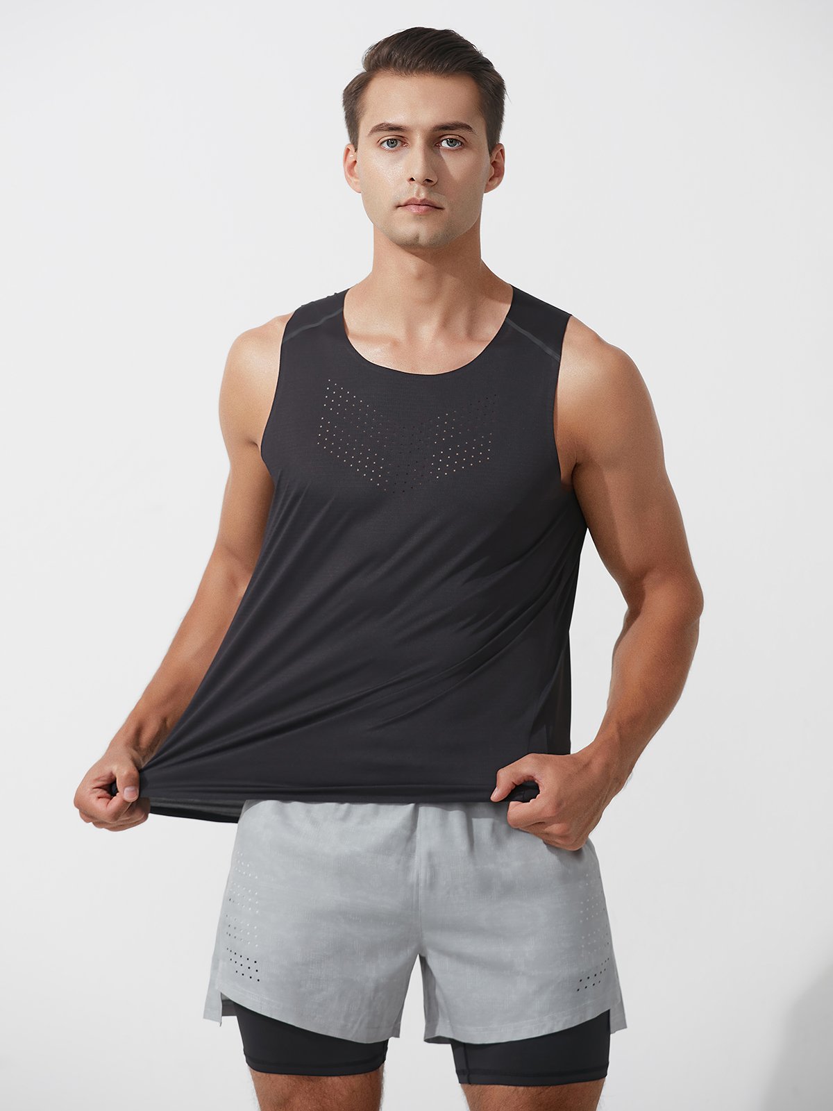 Distance Running Tank Seamless Stay Cool For App - Ahaselected