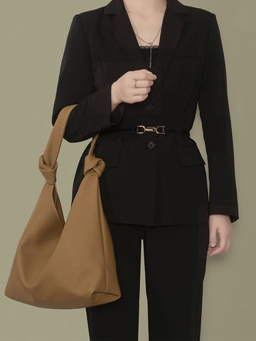 Lazy Soft Knot Single Shoulder Bag