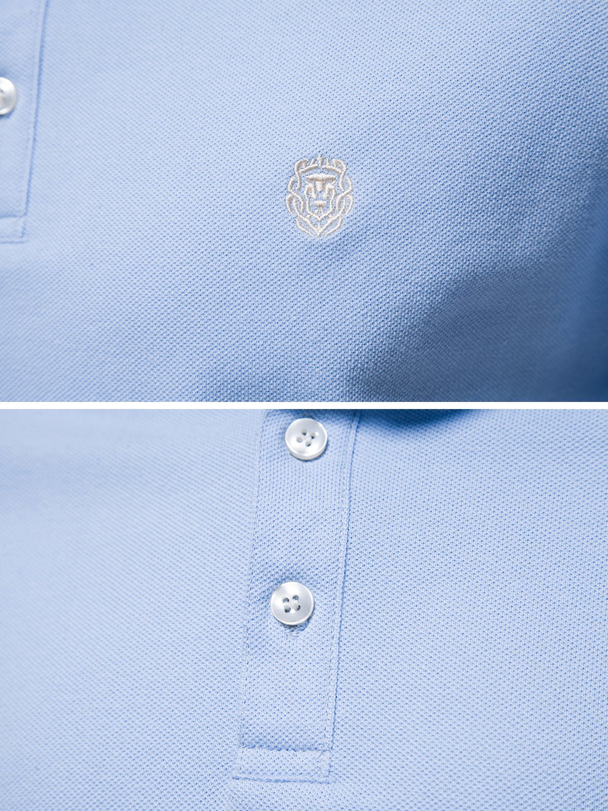 M's Fineline Polo Classic Cotton Pique - Ahaselected