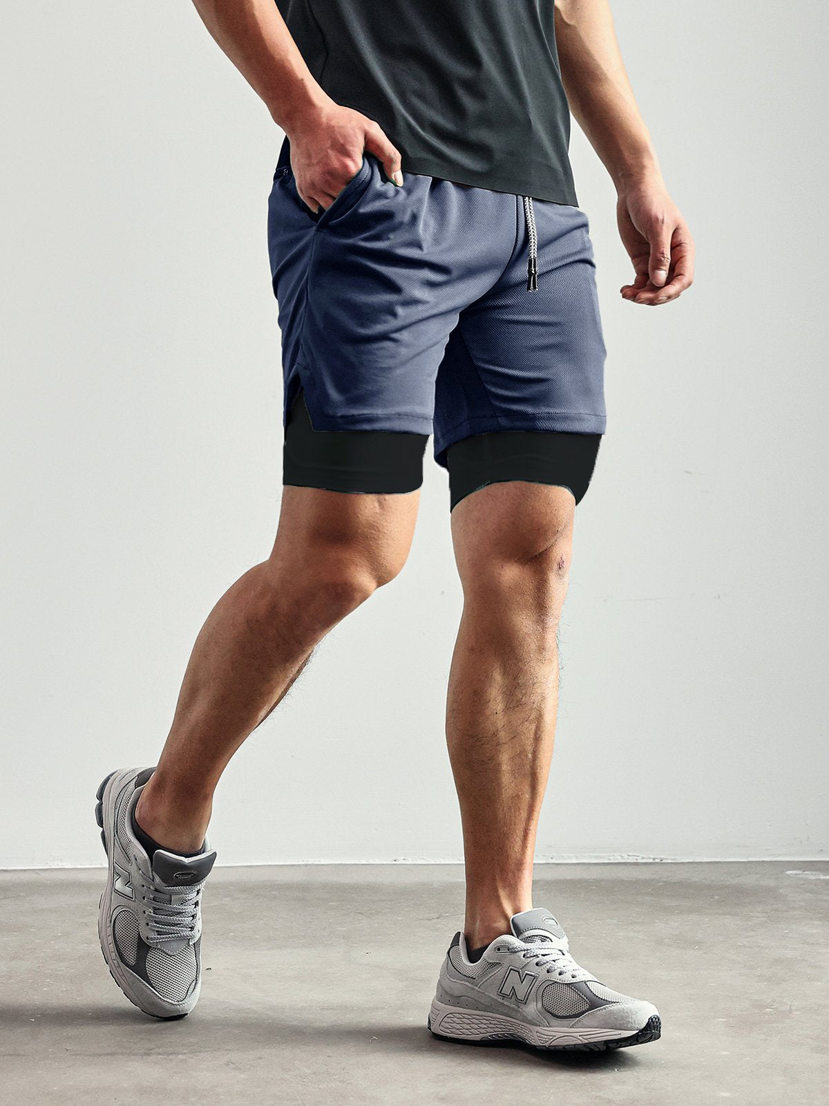7" Kinetic Pocket Lined 2 in 1 Mesh Short - Ahaselected