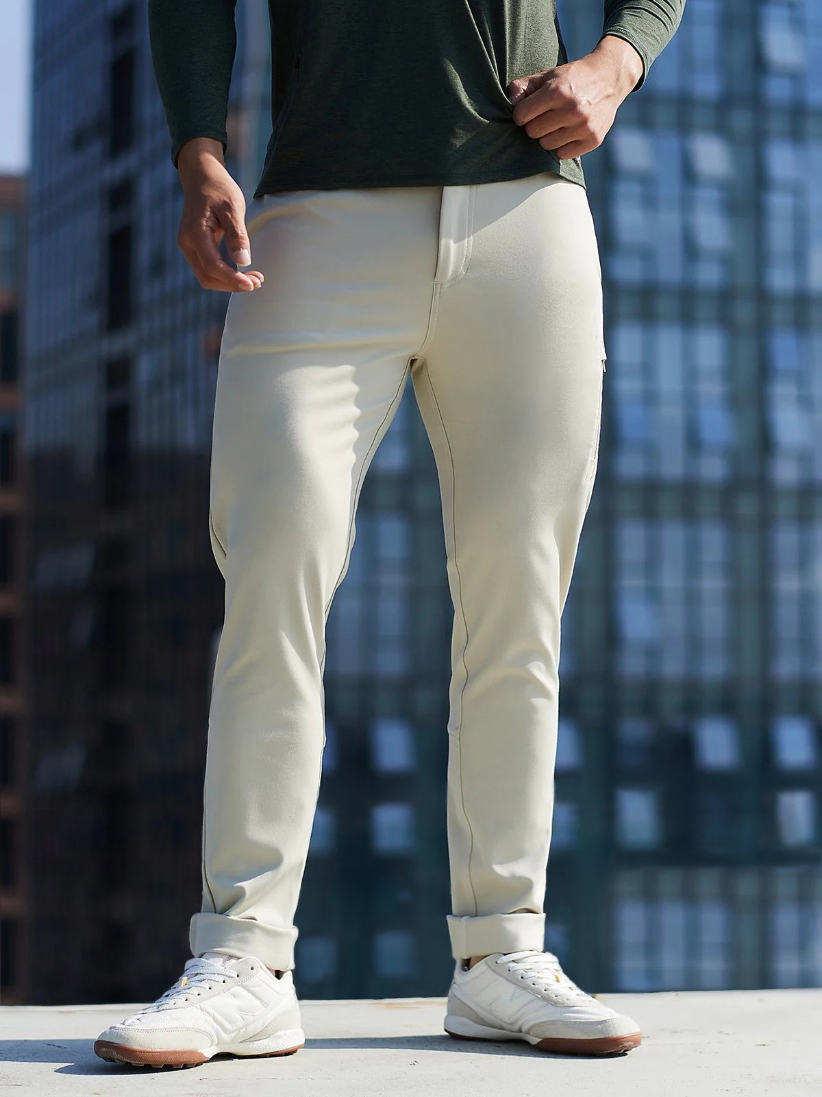 Big & Tall - Meta Twill Performance Stretch Pant - Ahaselected