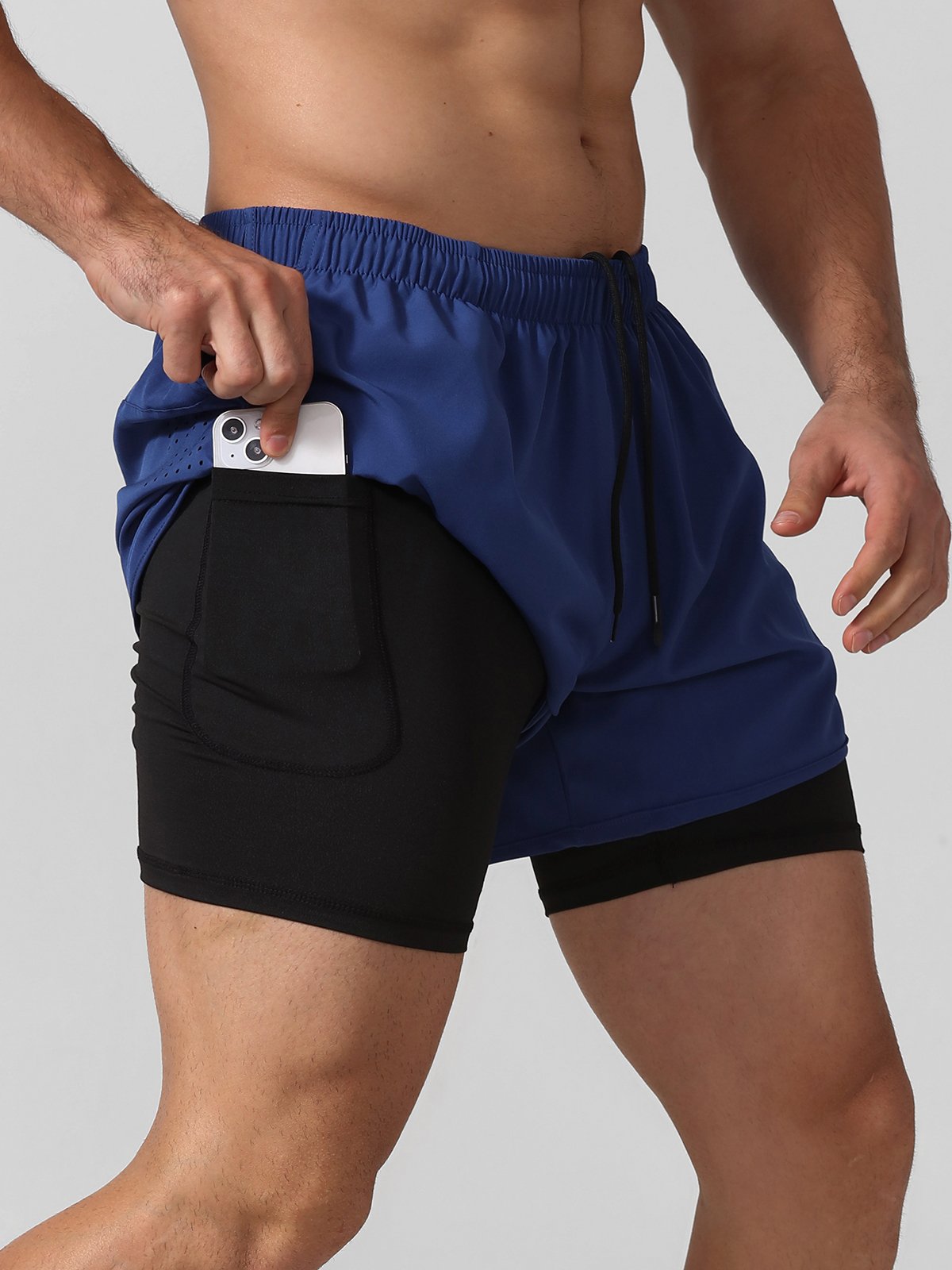 5" Interval Short 2-in-1 Lined - Ahaselected