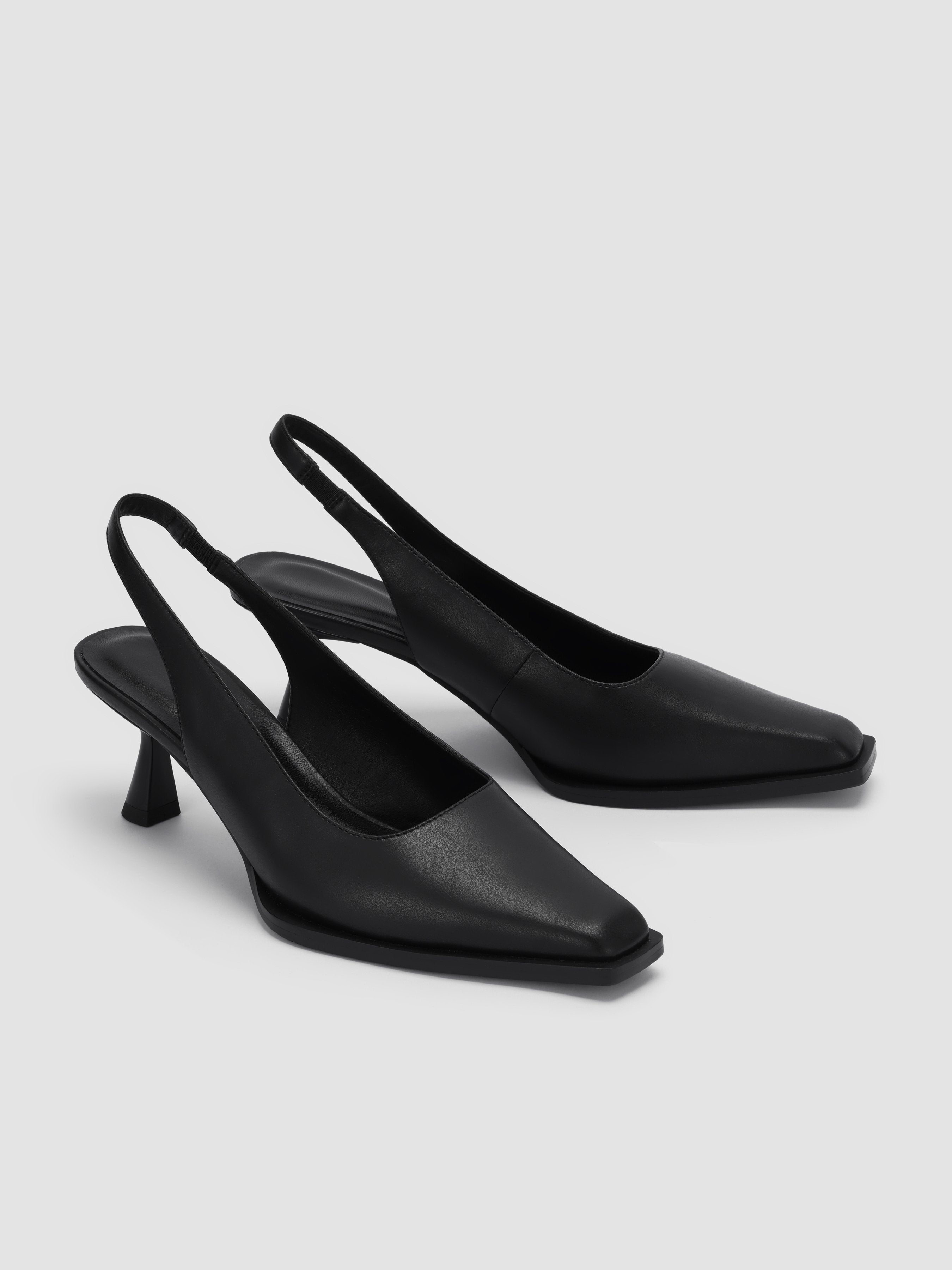 Slingback Pump Heels - Ahaselected