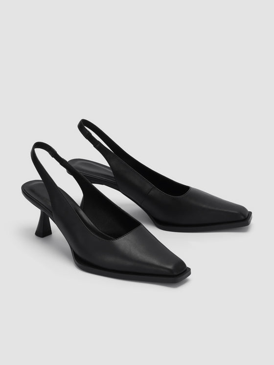 Slingback Pump Heels - Ahaselected