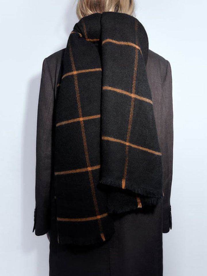 Soft Touch Plaid Scarf