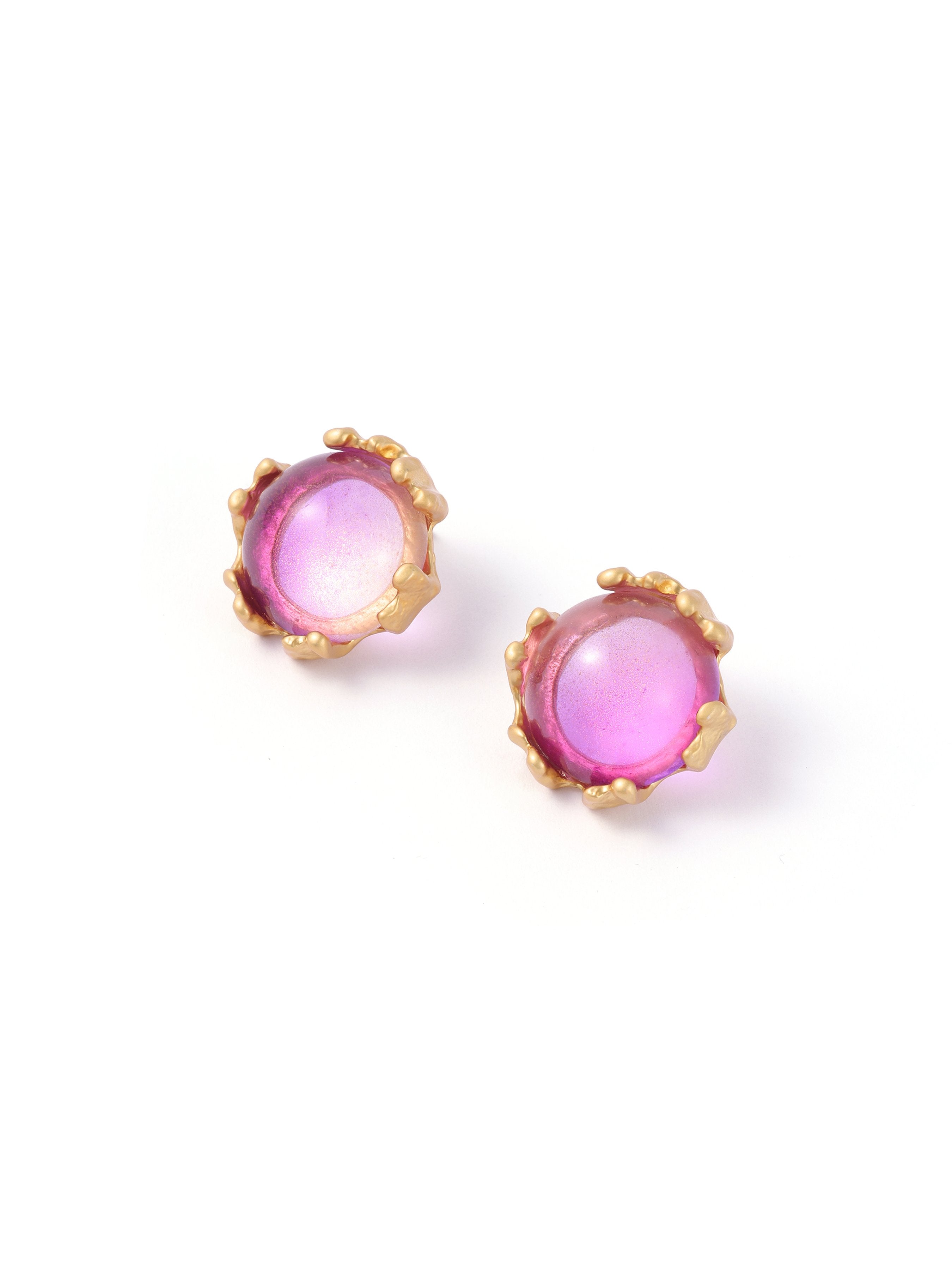 Sparkling Rhinestone Metal Earrings - Ahaselected
